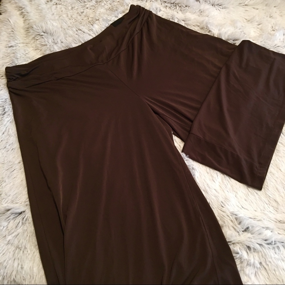 Lane Bryant comfy stretchy gauchos wide leg Capri